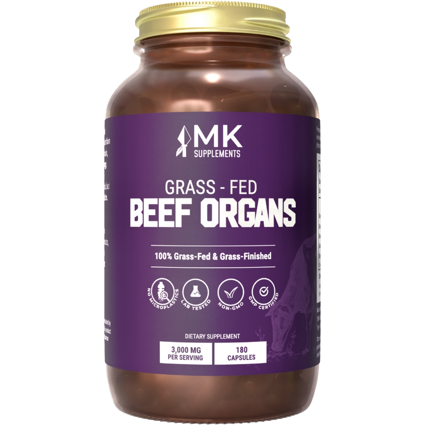 MK Supplements Beef Organs