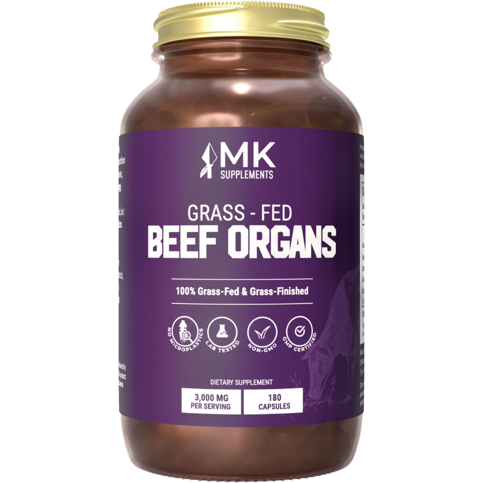 MK Supplements Beef Organs