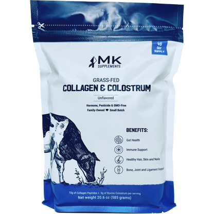 MK Supplements Collagen & Colostrum 45 Servings