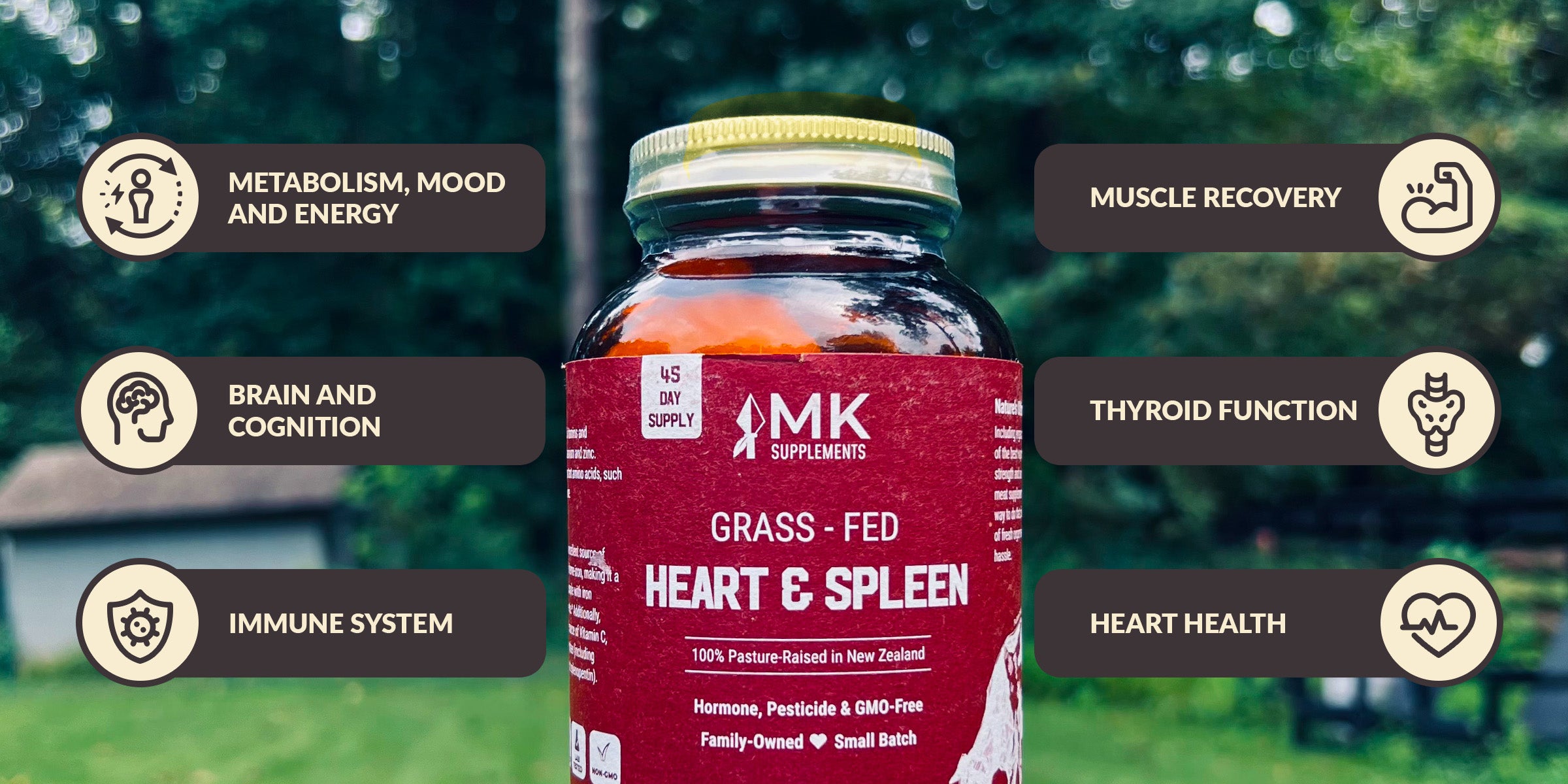 Load video: MK Supplements Heart &amp; Spleen