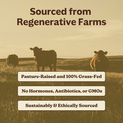 MK Supplements Beef Liver (Grass-Fed, Grass-Finished, Regenerative, Organic) Ethically Sources Sustainable