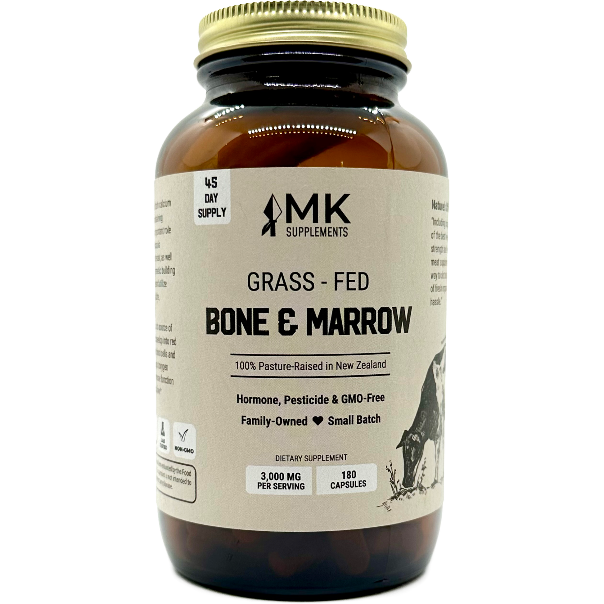MK Supplements Grass-Fed Bone & Marrow